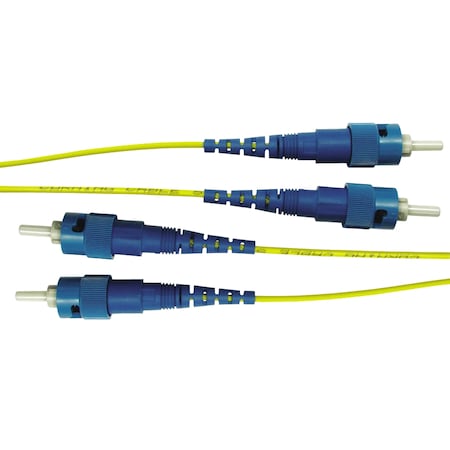 Compulink 2-F JUMPER 32.8 FT/10M 8.3/125, ST TO ST CERAMIC TIP, SUPER POLISH OS2 STCSTCD10-SPSM